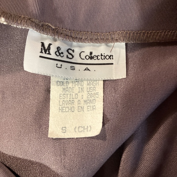 M&S Collection Grey Tube Top Dress/Skirt - Picture 3 of 5